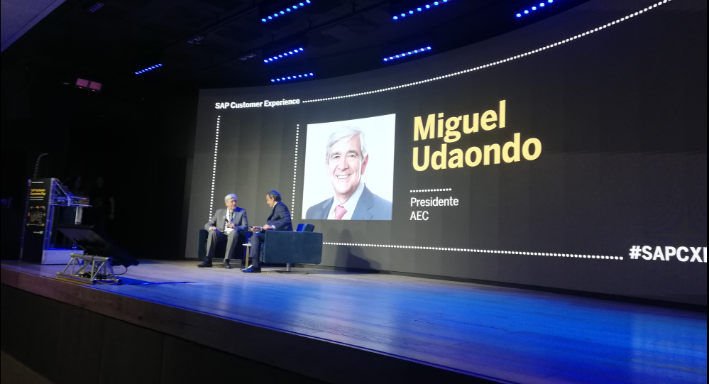 Miguel Udaondo apoyo institucional en SAP